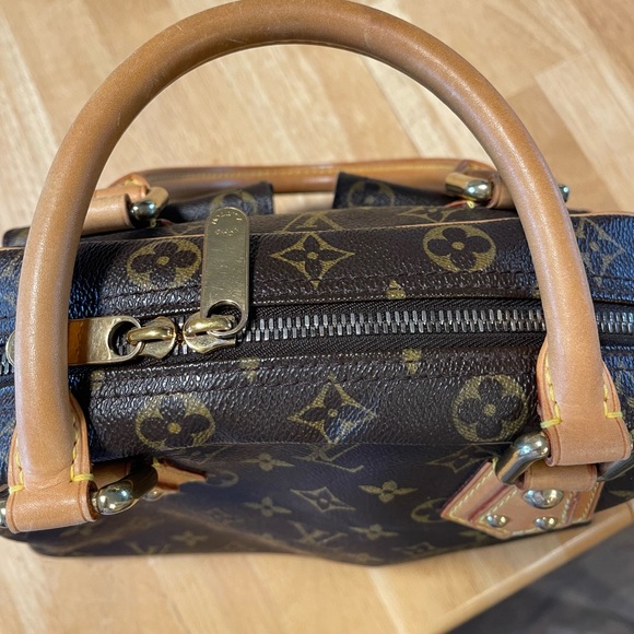 Louis Vuitton Canvas Manhattan PM Satchel Handbag - Picture 6 of 16